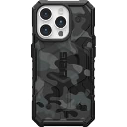 Чехол UAG с поддержкой MagSafe Pathfinder SE для iPhone 15 Pro Black Midnight Camo, Черный — фото 1