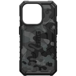 Чехол UAG с поддержкой MagSafe Pathfinder SE для iPhone 15 Pro Black Midnight Camo, Черный — фото 3
