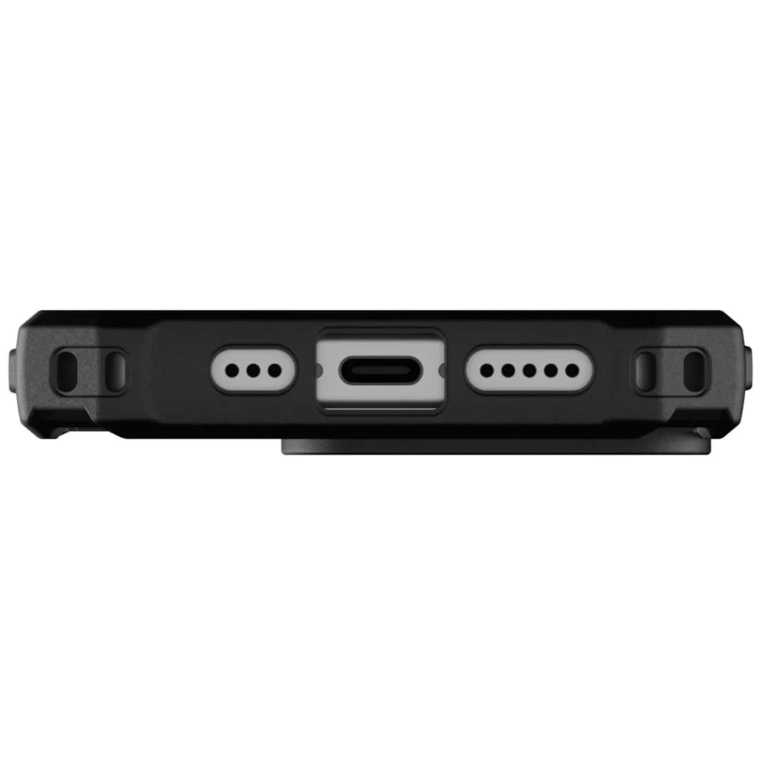 Чехол UAG с поддержкой MagSafe Pathfinder SE для iPhone 15 Pro Black Midnight Camo, Черный — фото 4