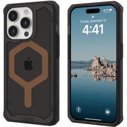 Чехол UAG с поддержкой MagSafe Plyo для iPhone 15 Pro Max Black Bronze, Черный — фото 4