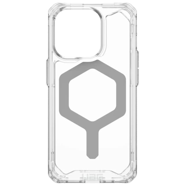 Чехол UAG с поддержкой MagSafe Plyo для iPhone 15 Pro Max Ice Silver, Серебристый
