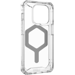 Чехол UAG с поддержкой MagSafe Plyo для iPhone 15 Pro Max Ice Silver, Серебристый — фото 2
