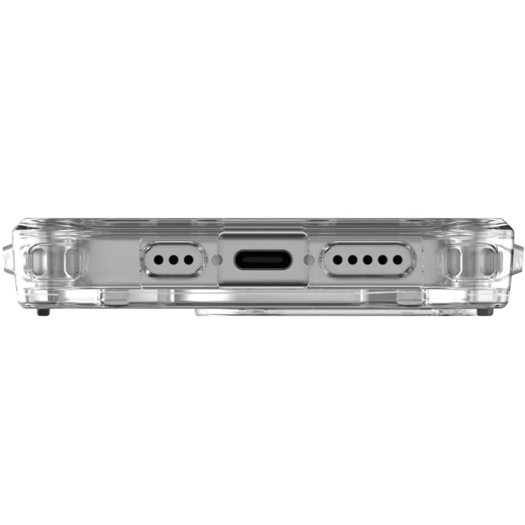 Чехол UAG с поддержкой MagSafe Plyo для iPhone 15 Pro Max Ice Silver, Серебристый — фото 3