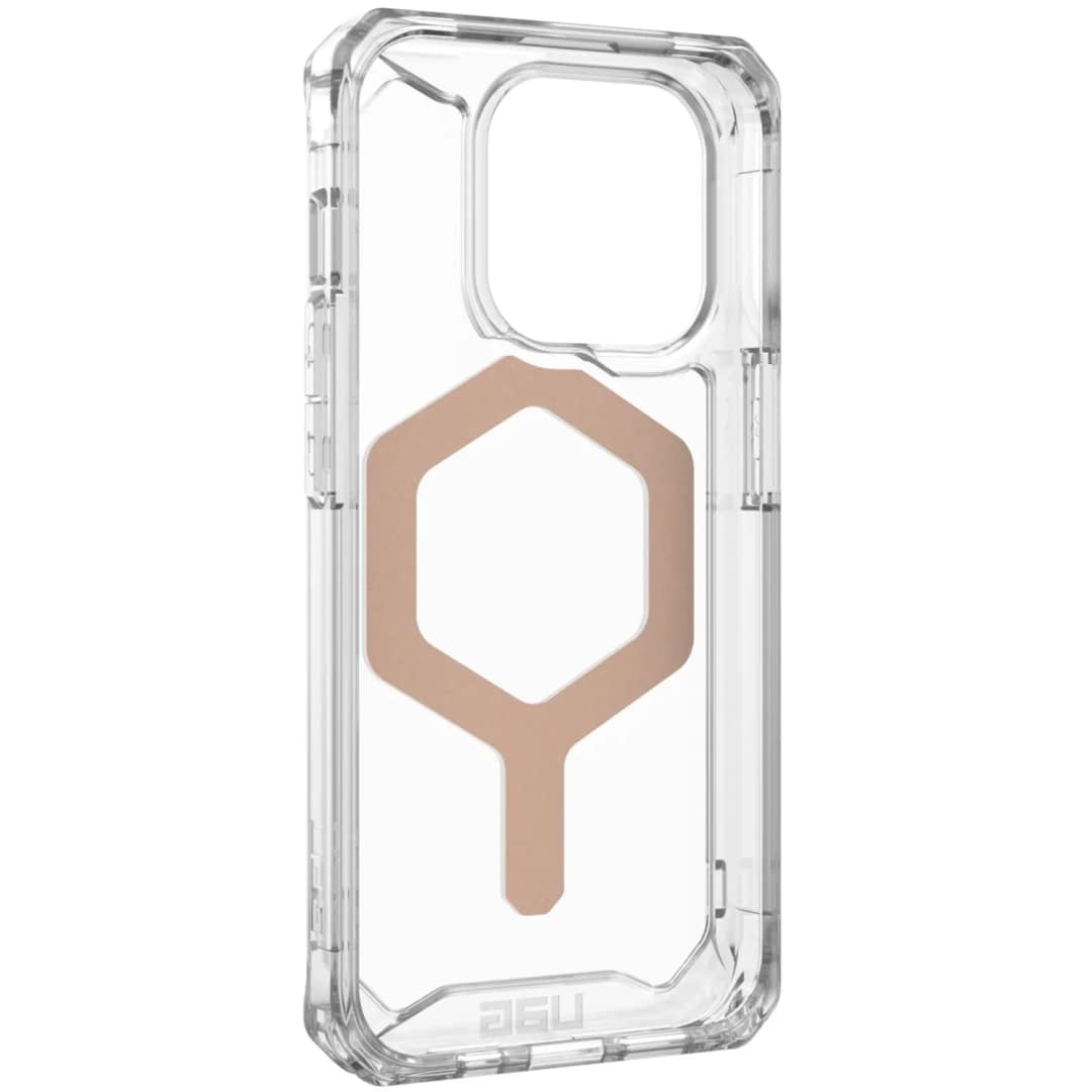 Чехол UAG с поддержкой MagSafe Plyo для iPhone 15 Pro Max Ice Rose Gold, Розовый — фото 2