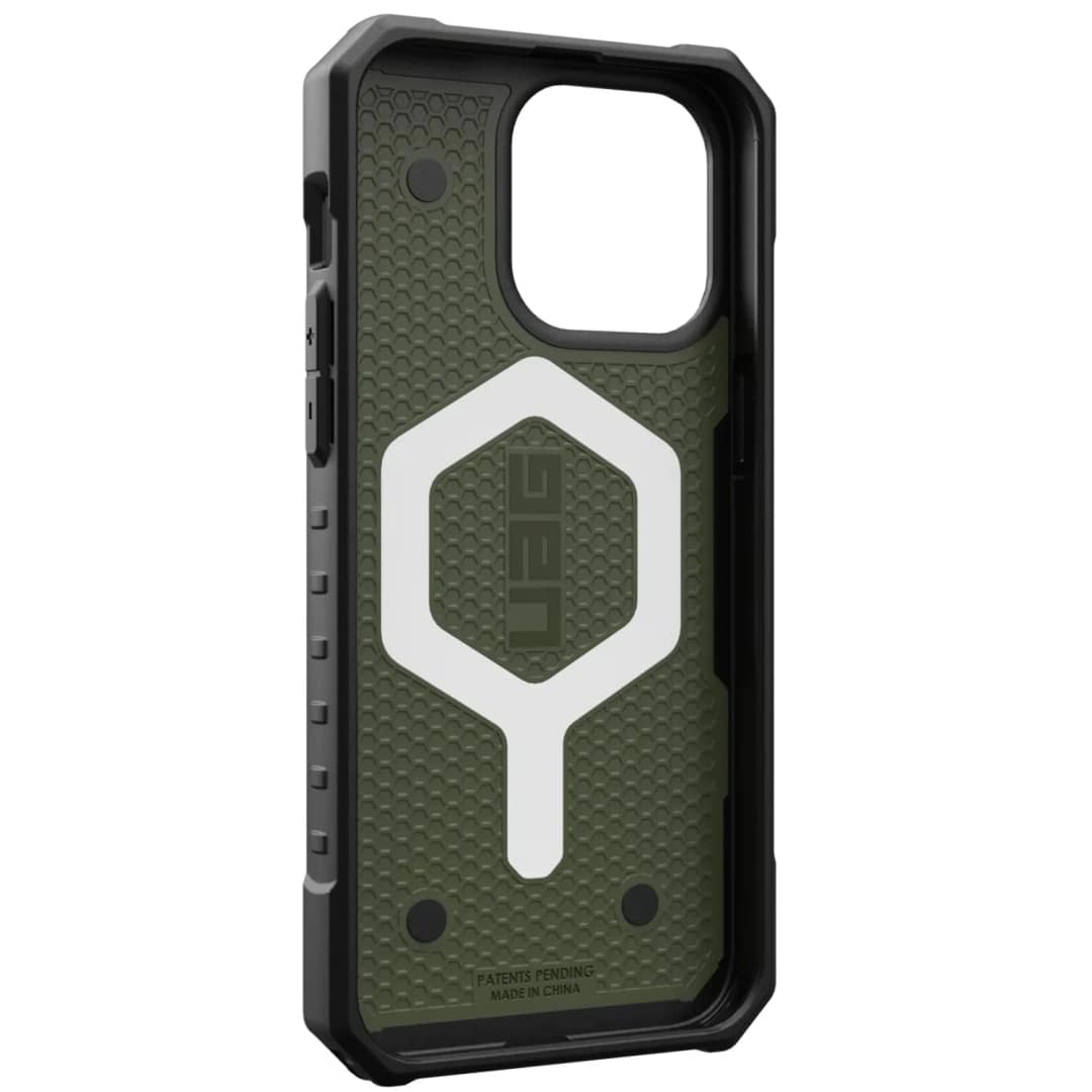 Чехол UAG с поддержкой MagSafe Pathfinder для iPhone 15 Pro Max Olive Drab, Зеленый — фото 2