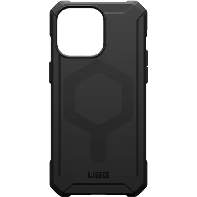Чехол UAG с поддержкой MagSafe Essential Armor для iPhone 15 Pro Max Olive Drab, Черный