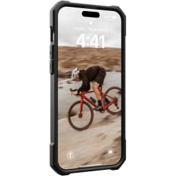 Чехол UAG с поддержкой MagSafe Essential Armor для iPhone 15 Pro Max Olive Drab, Черный — фото 4