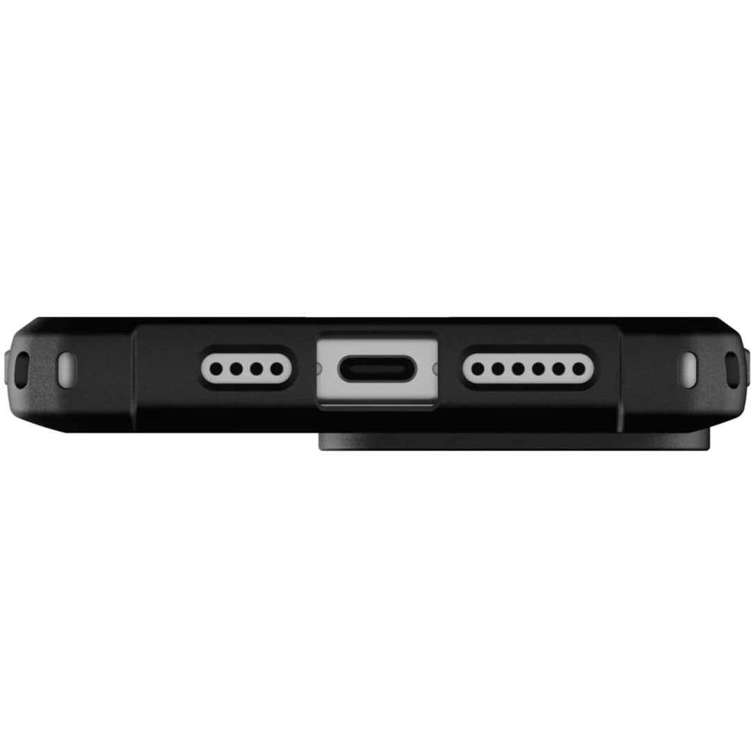 Чехол UAG с поддержкой MagSafe Metropolis LT для iPhone 15 Pro Max Kevlar Olive, Зеленый — фото 3