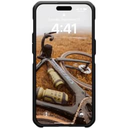 Чехол UAG с поддержкой MagSafe Metropolis LT для iPhone 15 Pro Max Kevlar Olive, Зеленый — фото 4
