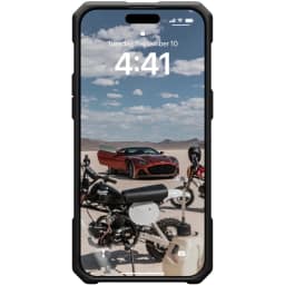 Чехол UAG с поддержкой MagSafe Monarch Pro для iPhone 15 Pro Max Carbon Fiber, Серый — фото 5