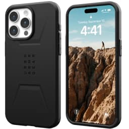 Чехол UAG с поддержкой MagSafe Civilian для iPhone 15 Pro Max Black, Черный — фото 4