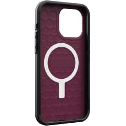 Чехол UAG с поддержкой MagSafe Civilian для iPhone 15 Pro Max Bordeaux, Бордовый — фото 2