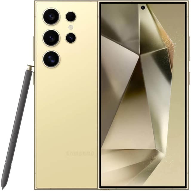 Смартфон Samsung Galaxy S24 Ultra SM-S928B 12 Titanium Yellow, Желтый