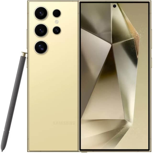 Смартфон Samsung Galaxy S24 Ultra SM-S928B 12 Titanium Yellow EAC, Желтый