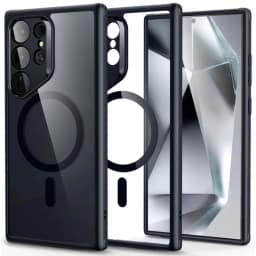 Чехол ESR Classic Hybrid Halolock Magsafe для Galaxy S24 Ultra Clear Black, Прозрачный — фото 1