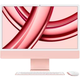 Моноблок Apple iMac 24 Retina 4.5K M3 8C CPU 10C GPU Pink, Розовый — фото 1