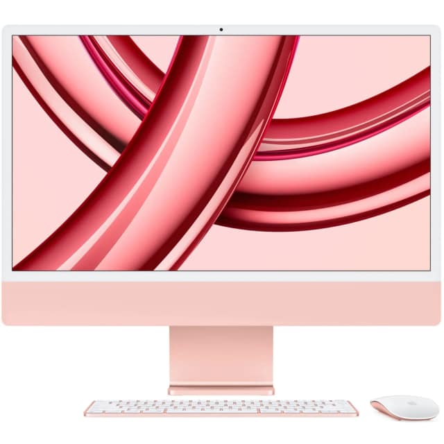 Моноблок Apple iMac 24 Retina 4.5K M3 8C CPU 10C GPU Pink, Розовый