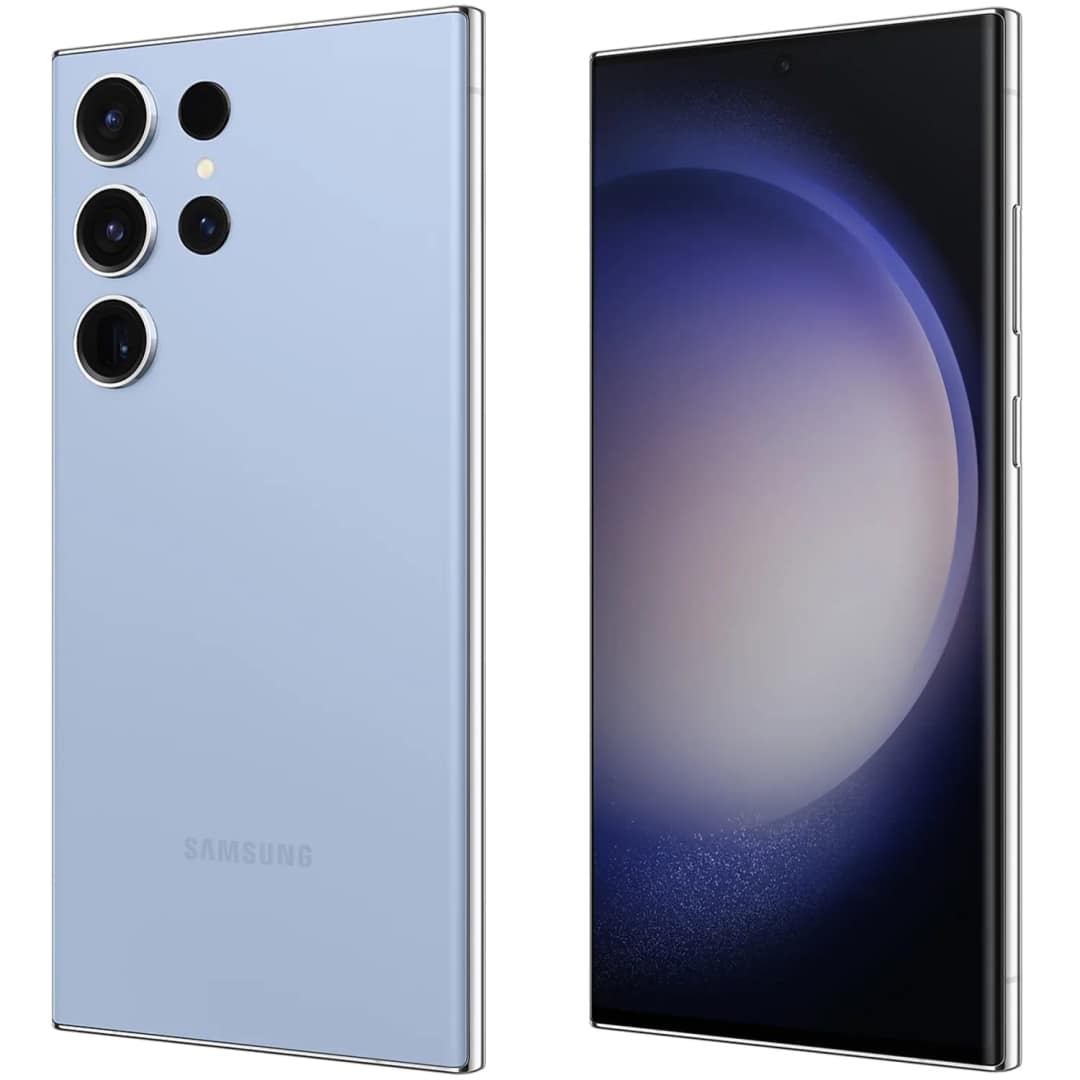 Смартфон Samsung Galaxy S23 Ultra SM-918B DS 12 Sky Blue, Голубой — фото 2