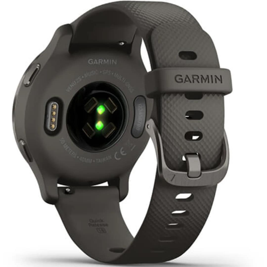 Умные часы Garmin Venu 2s 40mm Slate, Черный — фото 3