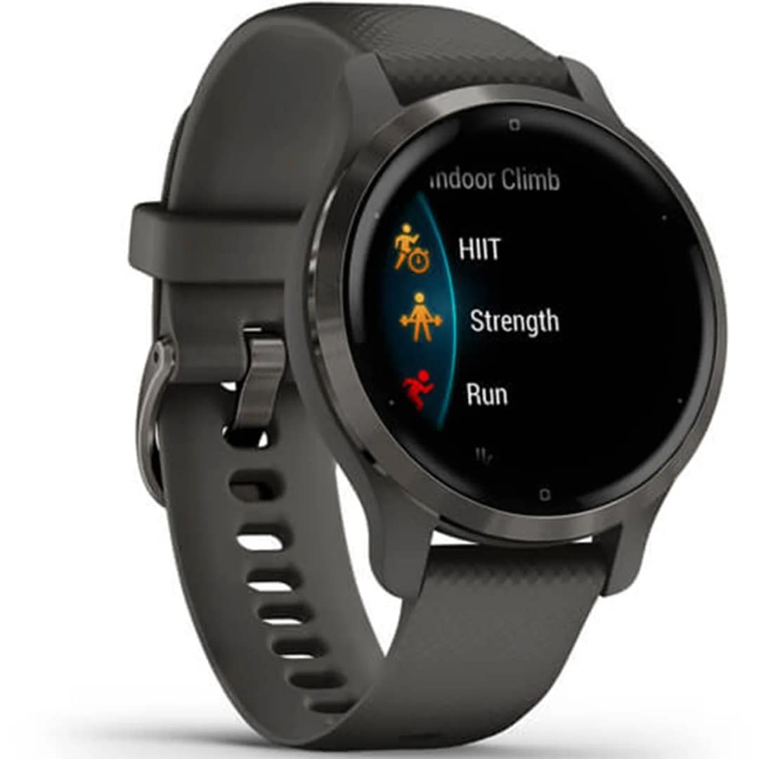 Умные часы Garmin Venu 2s 40mm Slate, Черный — фото 7