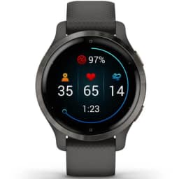 Умные часы Garmin Venu 2 Plus 43mm Slate, Черный — фото 2