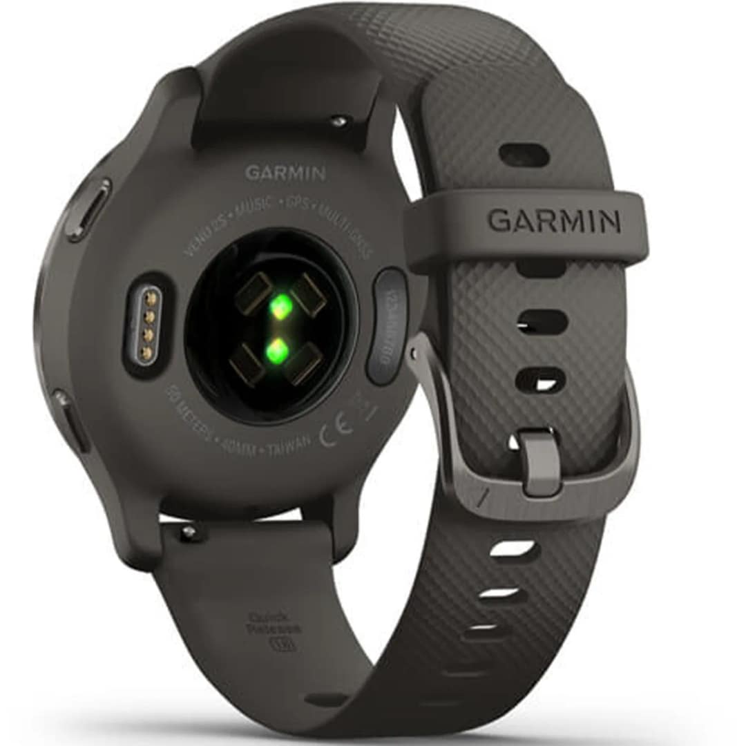 Умные часы Garmin Venu 2 Plus 43mm Slate, Черный — фото 4