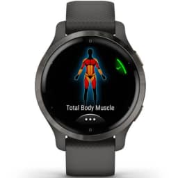 Умные часы Garmin Venu 2 Plus 43mm Slate, Черный — фото 5