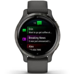 Умные часы Garmin Venu 2 Plus 43mm Slate, Черный — фото 7