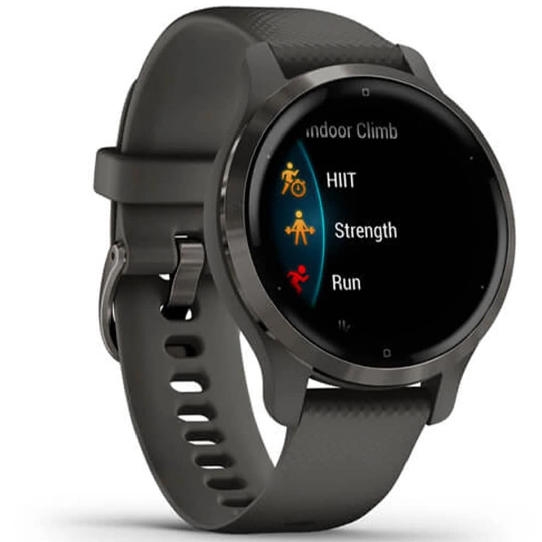 Умные часы Garmin Venu 2 Plus 43mm Slate, Черный — фото 8
