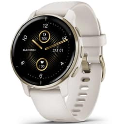 Умные часы Garmin Venu 2 Plus 43mm Cream Gold, Золотистый — фото 1