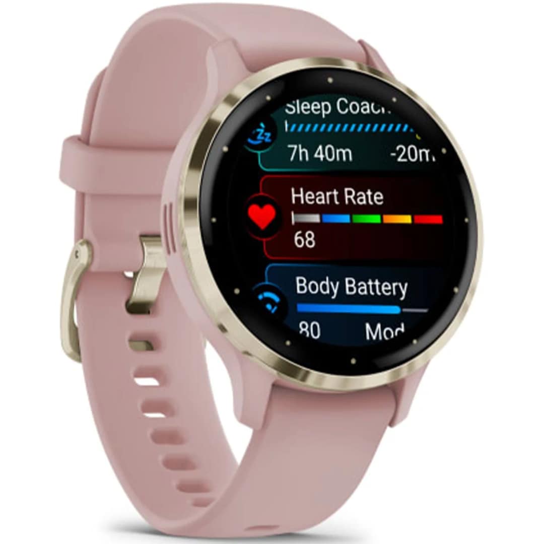 Умные часы Garmin Venu 3s 41mm, Soft Gold — фото 5