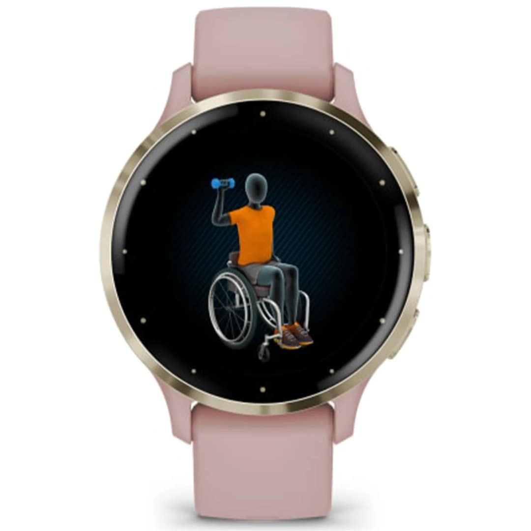 Умные часы Garmin Venu 3s 41mm, Soft Gold — фото 7
