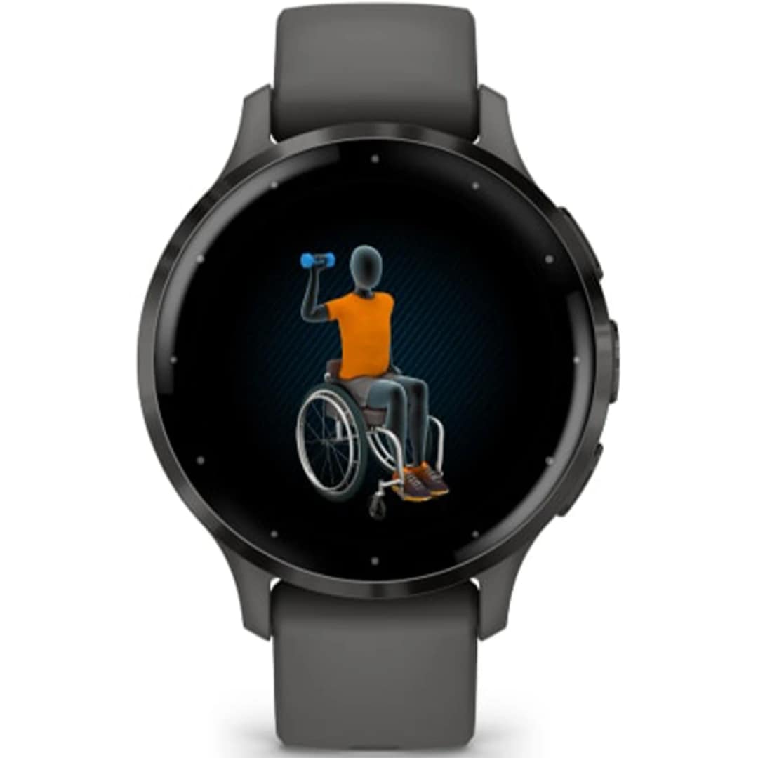 Умные часы Garmin Venu 3s 41mm, Slate — фото 6