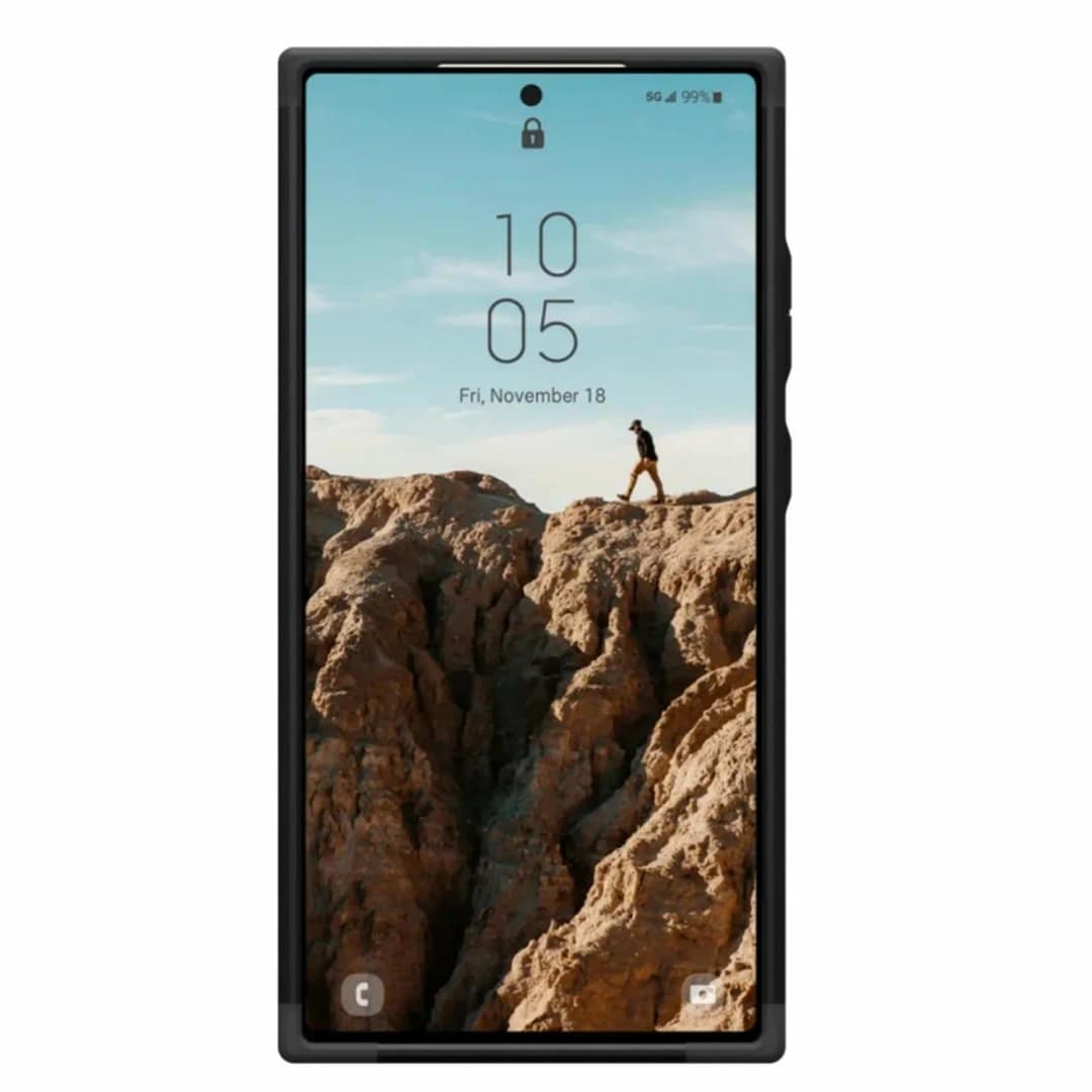 Чехол UAG Civilian для Galaxy S24 Ultra Black, Черный — фото 3