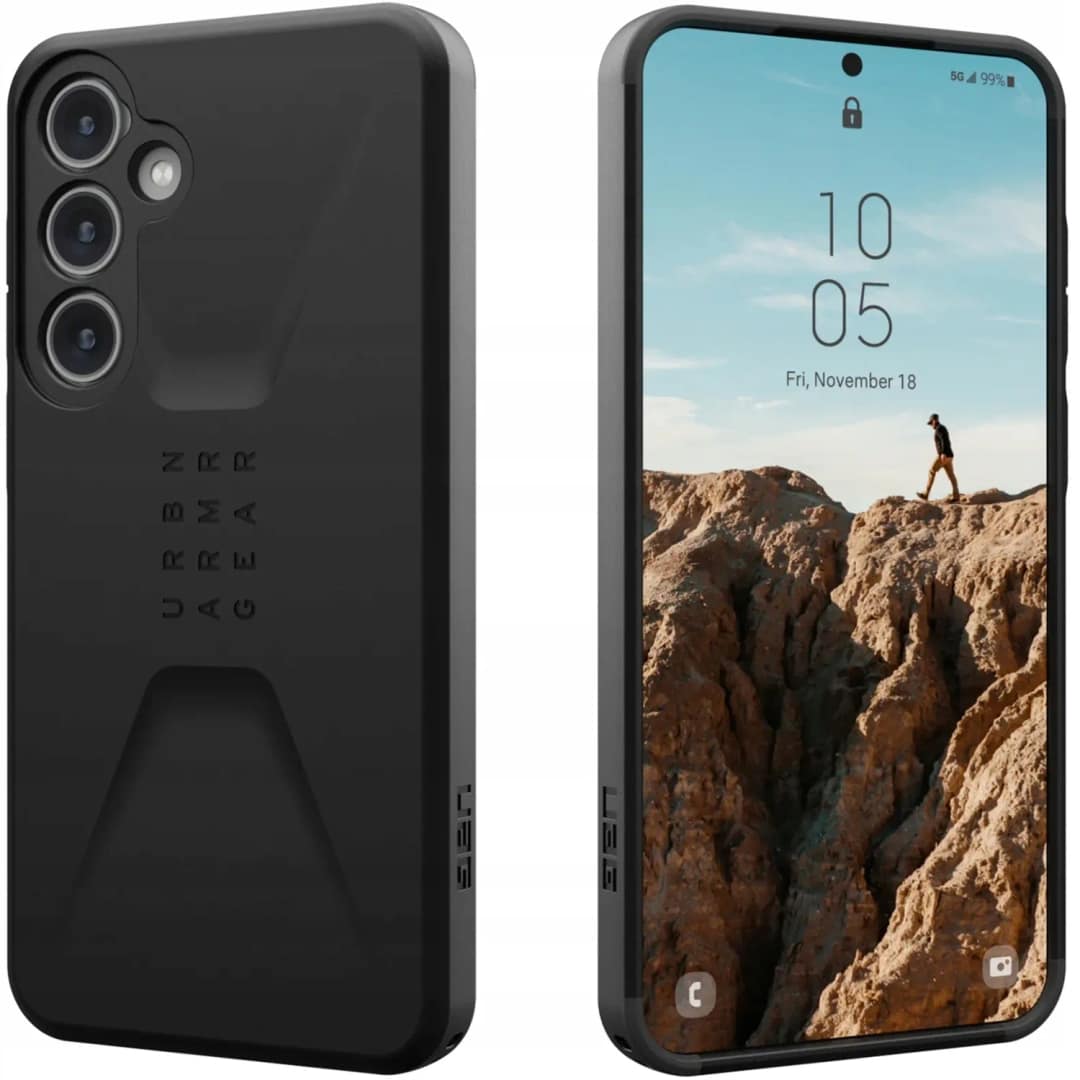 Чехол UAG Civilian для Galaxy S24 Black — фото 2