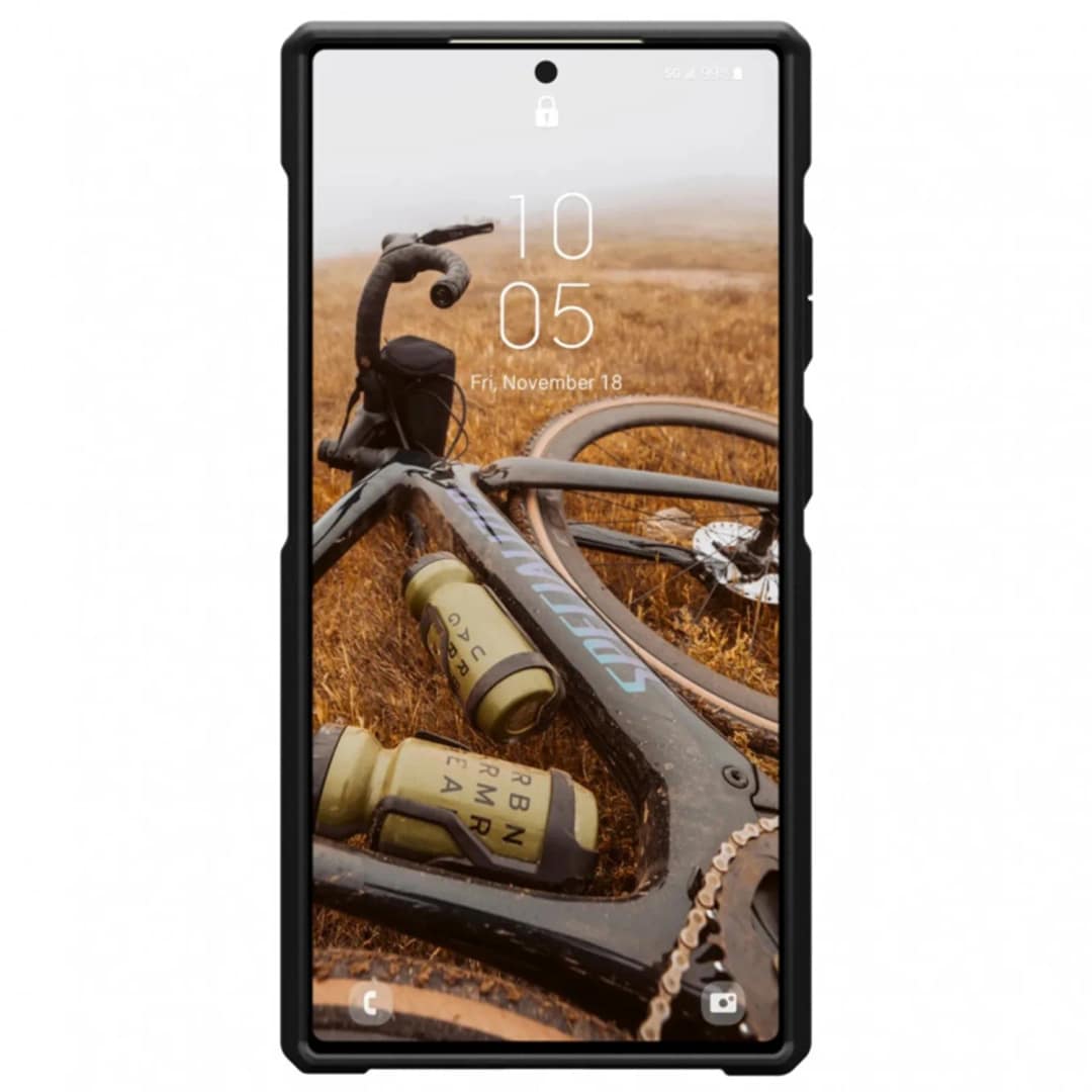 Чехол UAG Metropolis LT with MagSafe для Galaxy S24 Ultra Micro Hex Camo Graphite, Черно-серый — фото 3