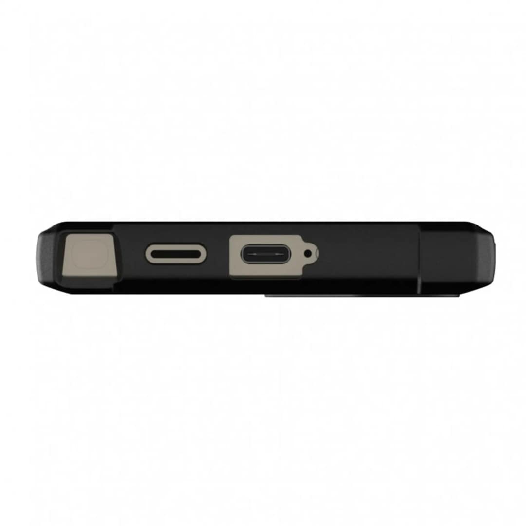 Чехол UAG Metropolis LT with MagSafe для Galaxy S24 Ultra Micro Hex Camo Graphite, Черно-серый — фото 5