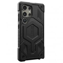 Чехол UAG Monarch PRO with MagSafe для Galaxy S24 Ultra Carbon Fiber, Черный  — фото 1