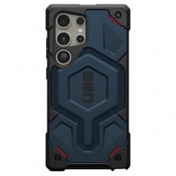 Чехол UAG Monarch PRO with MagSafe для Galaxy S24 Ultra Kevlar-Mallard, Синий — фото 1
