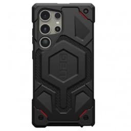 Чехол UAG Monarch PRO with MagSafe для Galaxy S24 Ultra Kevlar-Black, Черный кевлар — фото 1