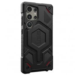 Чехол UAG Monarch PRO with MagSafe для Galaxy S24 Ultra Kevlar-Black, Черный кевлар — фото 2
