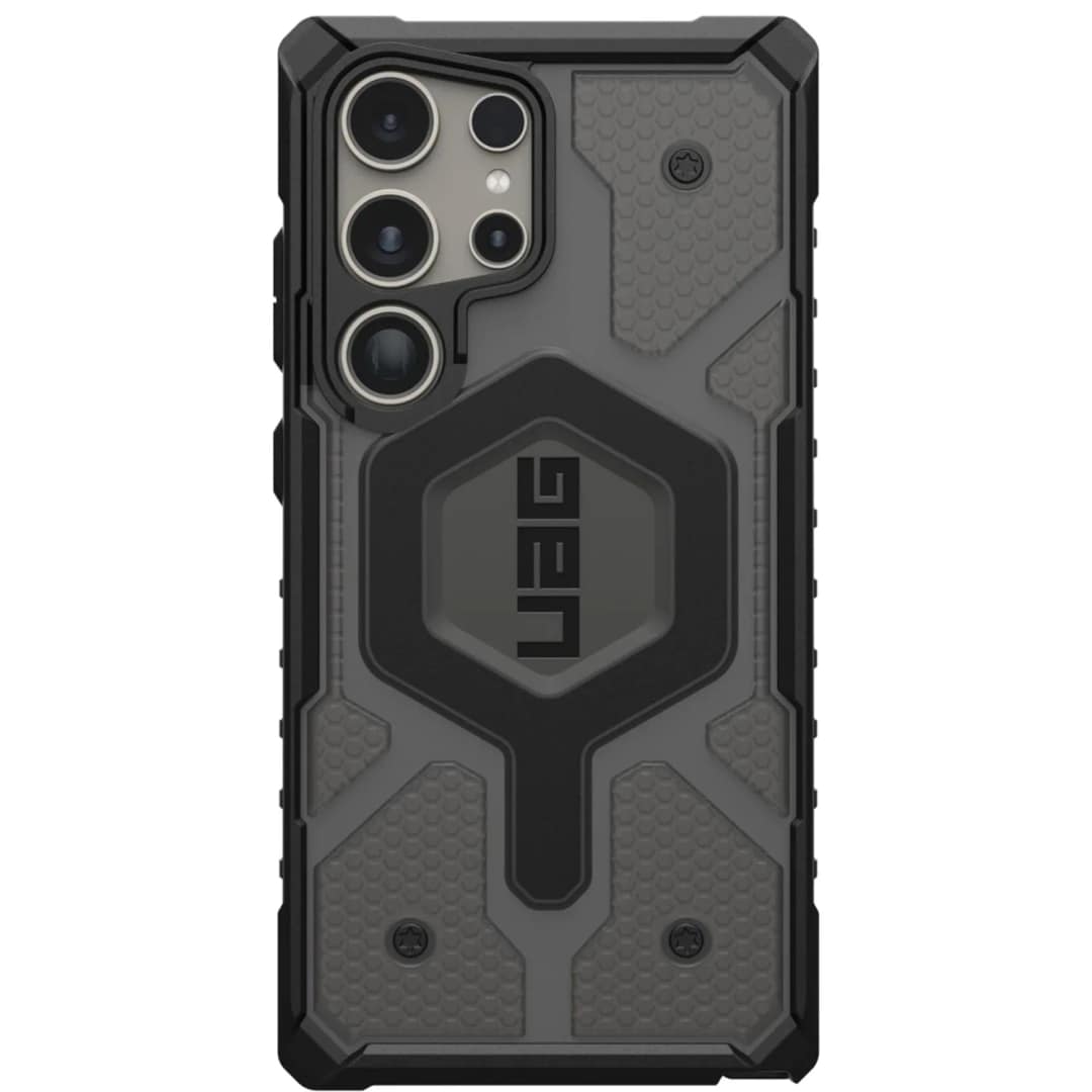 Чехол UAG Pathfinder Pro with MagSafe для Galaxy S24 Ultra Ash, Прозрачный тёмный — фото 2