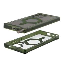 Чехол UAG Plyo PRO with MagSafe для Galaxy S24 Ultra Ice-Olive, Зеленый — фото 3