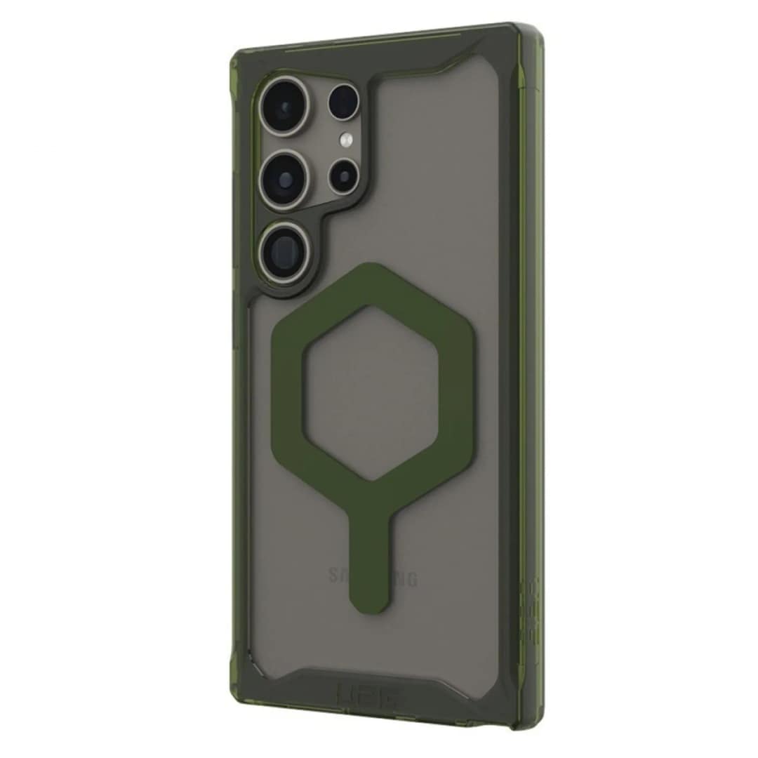 Чехол UAG Plyo PRO with MagSafe для Galaxy S24 Ultra Ice-Olive, Зеленый — фото 4