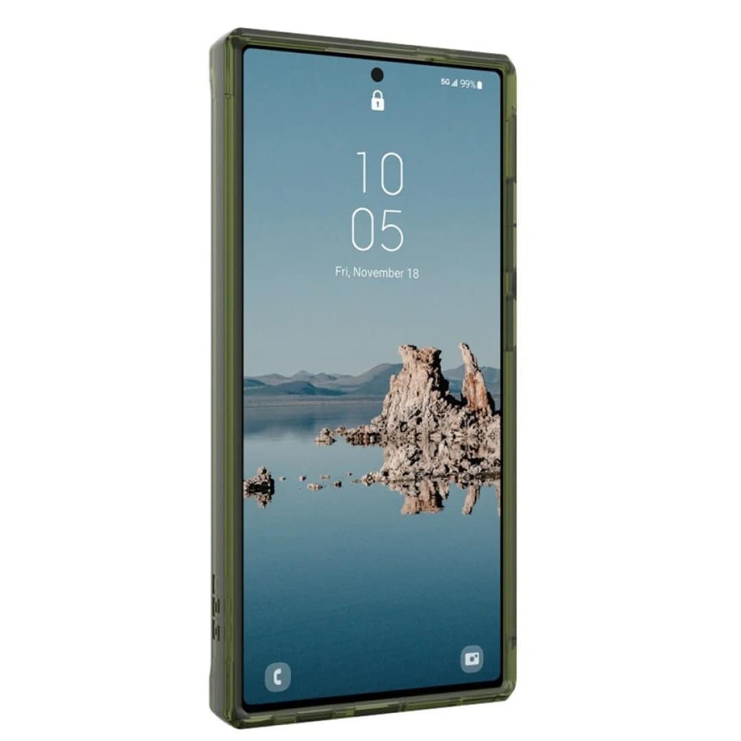 Чехол UAG Plyo PRO with MagSafe для Galaxy S24 Ultra Ice-Olive, Зеленый — фото 5