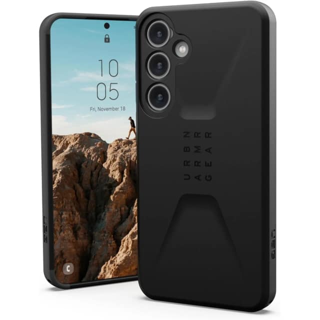 Чехол UAG Civilian для Galaxy S24 Plus Black, Черный