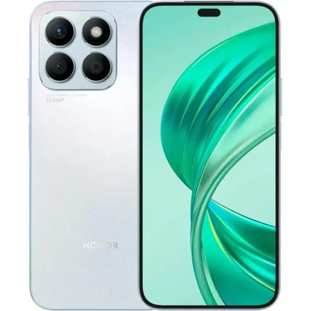 Смартфон Honor X8b 8 Titanium Silver, Серебристый