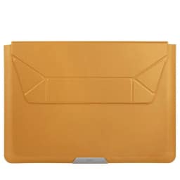 Чехол-подставка Uniq OSLO Laptop Sleeve для ноутбуков 14 Mustard, Коричневый — фото 1