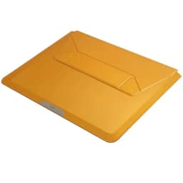 Чехол-подставка Uniq OSLO Laptop Sleeve для ноутбуков 14 Mustard, Коричневый — фото 2