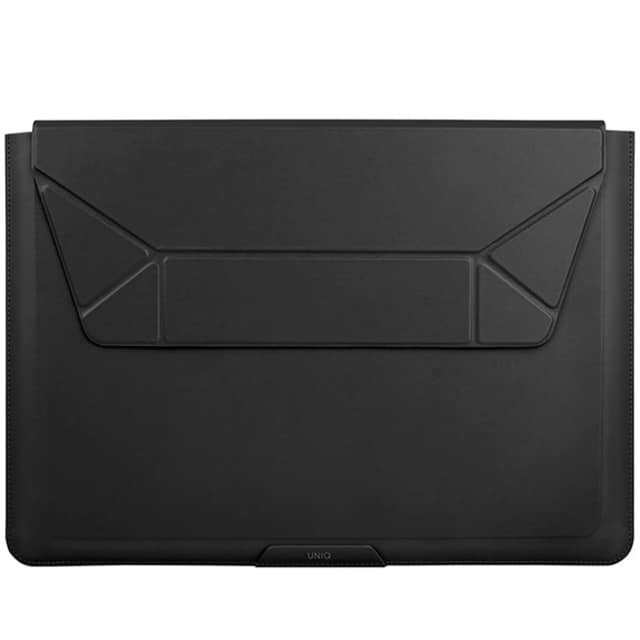 Чехол-подставка Uniq OSLO Laptop Sleeve для ноутбуков 14 Jet Black, Черный